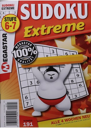 Sudoku Extreme 191/2026