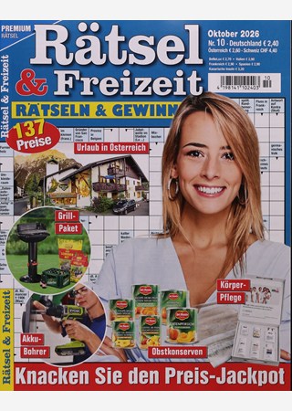 R&auml;tsel & Freizeit 10/2026 