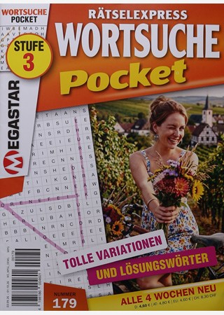 R&auml;tselexpress Wortsuche P 179/2026