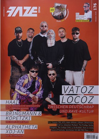 FAZE MAG 10/2026 "Vatoz Locoz Deutschrap und Rave"