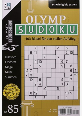 OLYMP SUDOKU 85/2026