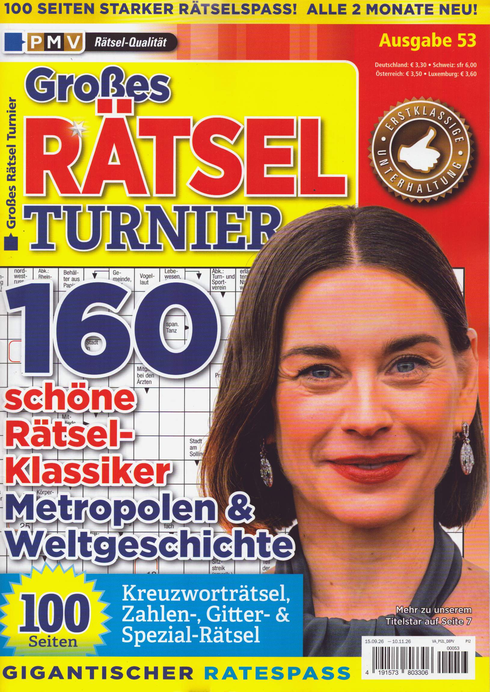 Gro&szlig;es R&auml;tsel Turnier 53/2026