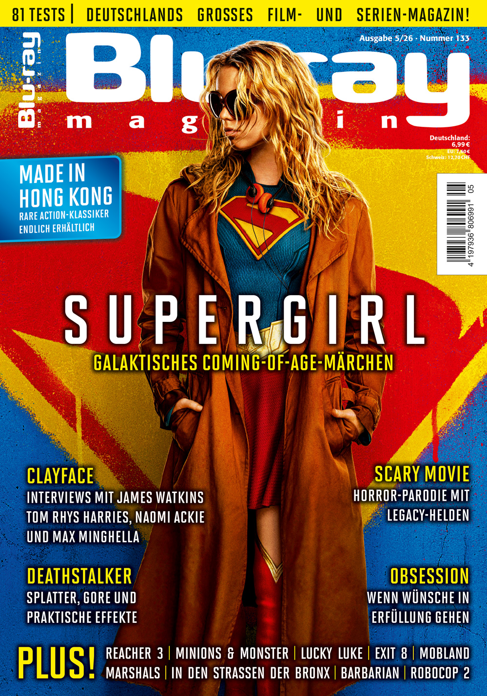Blu-ray Magazin 5/2026 "Supergirl und 81 Tests"
