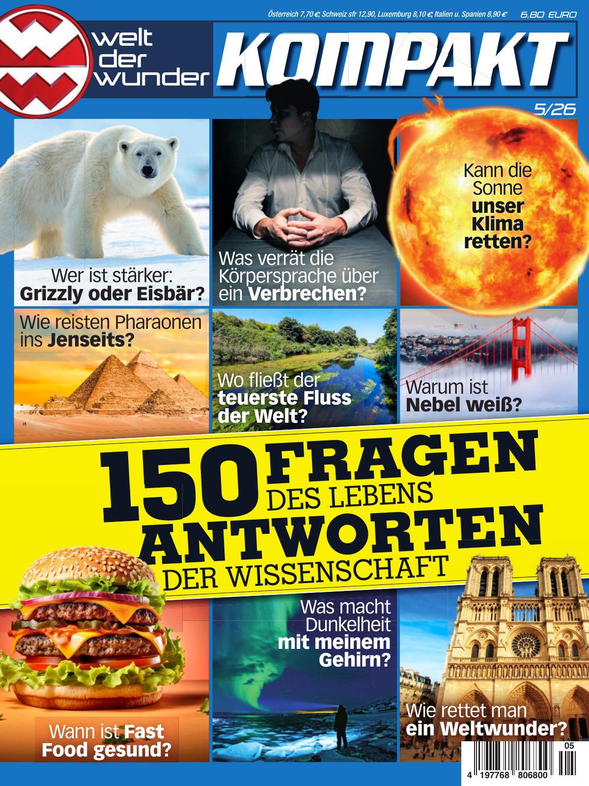 Welt der Wunder kompakt 5/2026
