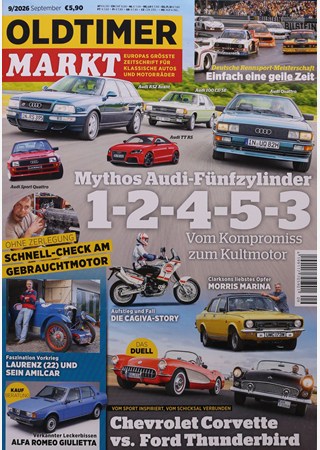 OLDTIMER MARKT 9/2026 