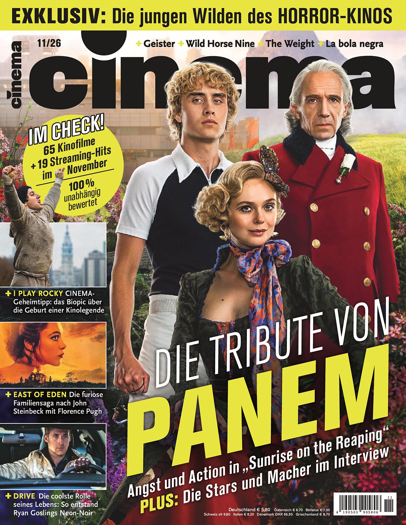Cinema 11/2026 "Panem Stars im Interview"