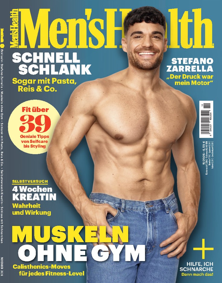 Men's Health 11/2026 "Muskeln ohne Gym"