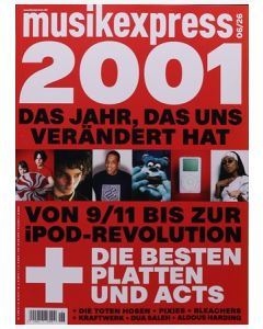 Musikexpress 6/2026 "2001 - Das Jahr, das uns ver&auml;ndert hat"