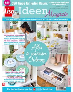 Lisa Ideenmagazin SH 1/2026 "Wohnen & Dekorieren - Ordnung"