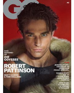 GQ Cover C 3/2026 "Robert Pattinson - Die Odysee"