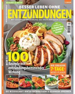 Gesund & Aktiv 1/2026 "Besser Leben ohne Entz&uuml;ndungen"