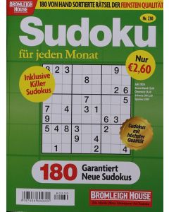 SUDOKU F&Uuml;R JEDEN MONAT 230/2026
