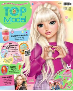 TOPModel Magazin 3/2026 "M&auml;rz-Ausgabe mit s&uuml;&szlig;en Oster-Bastel-Ideen und leckeren Rezepten"