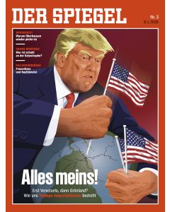 DER SPIEGEL 3/2026 " Erst Venezuela, dann Gr&ouml;nland? Wie uns Trumps Imperialismus bedroht"