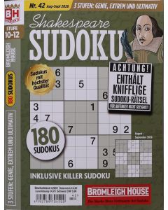 Shakespeare Sudoku 42/2026