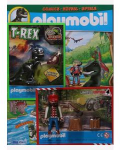Playmobil Magazin 22/2026 "Extra: T-Rex, Baumfäller mit Axt und Baumstamm"