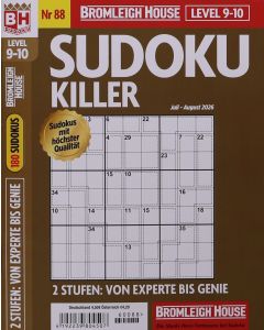 SUDOKU KILLER 88/2026