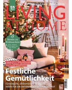 LIVING AT HOME 12/2025 "Festliche Gemütlichkeit"