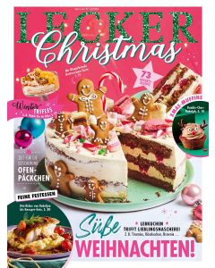 Lecker Spezial 4/2025 "Christmas - Süße Weihnachten - Lebkuchen trifft Lieblingsnascherei z.B. Tiramisu, Käsekuchen, Brownie ..."