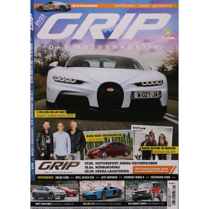 GRIP Das Motormagazin 1/2023 
