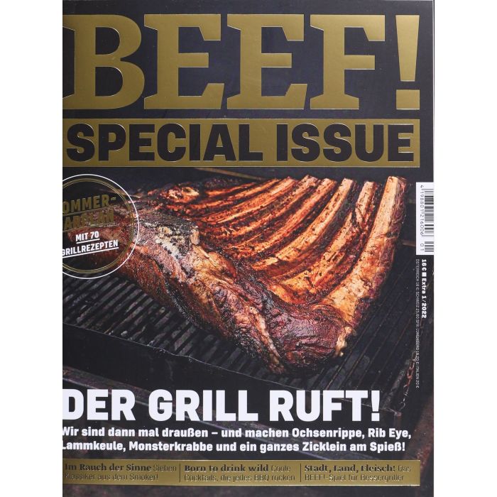 BEEF! SPECIAL ISSUE 1/2022 "Der Grill ruft!"