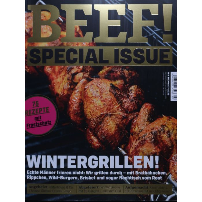 BEEF! SPECIAL ISSUE 3/2022 "Wintergrillen!"