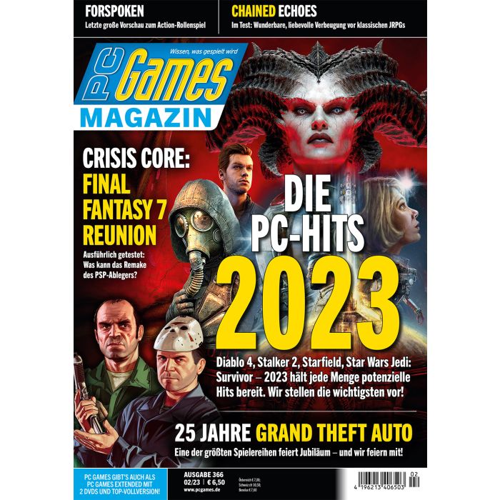 PC Games Magazin 2/2023 "Die PCHits 2023