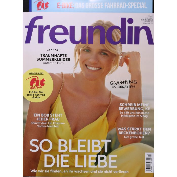 Freundin 13/2023 "So bleibt die Liebe"