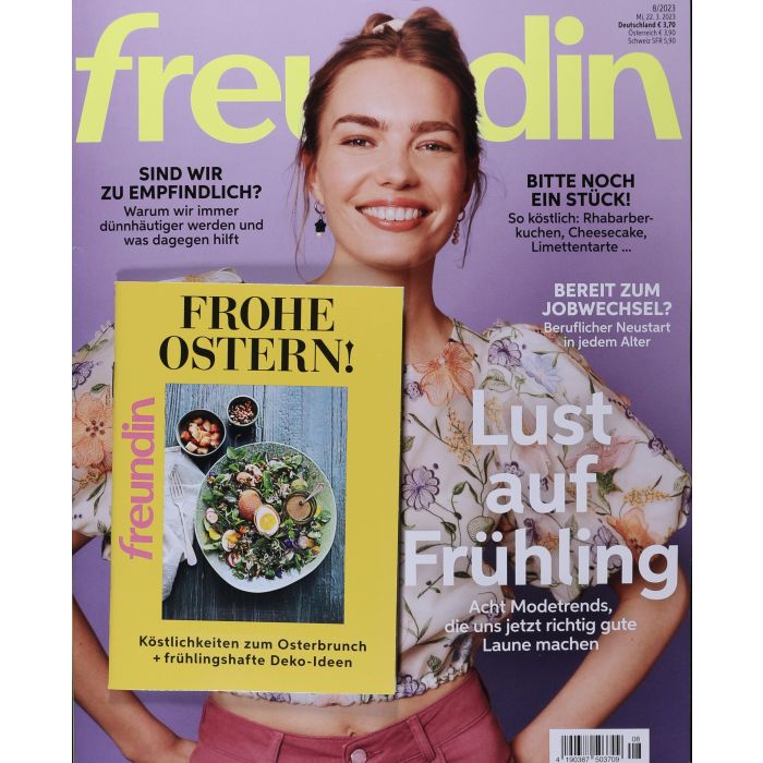 Freundin 8/2023 "Lust auf Frühling"