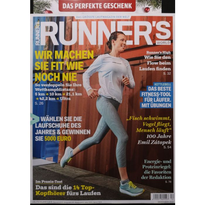 Runner´s World 12/2022 "Wir machen Sie fit wie noch nie"