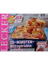 Lecker 1/2024 "20-Minuten-Blitzgerichte"