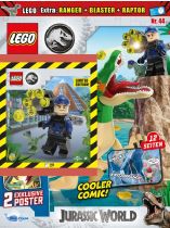 LEGO Jurassic World () 44/2025 "Extra: Ranger + Blaster + Raptor"