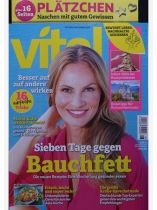 Vital 6/2026 "Sieben Tage gegen Bauchfett"