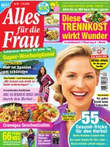 Alles für die Frau 40/2026 "55 Gesund-Tricks für den Herbst"