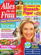 Alles für die Frau 41/2026 "Mit Nudeln zur Wunschfigur"