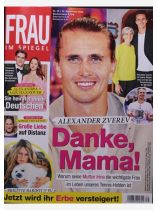 Frau im Spiegel 39/2026 "Alexander Zverev Danke Mama"