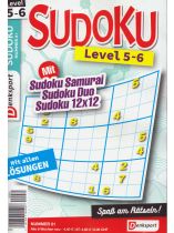 Denksport Sudoku Level  5 81/2026 "Samurai, Duo und 12x12 Varianten"
