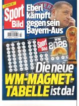 SPORT BILD+Magnettabelle 23/2026 "Die neue WM-MAGNET-TABELLE ist da!"