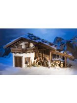 Bauplan selbst 12/2017 "Bergkrippe"
