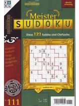 MEISTER SUDOKU 111/2026 "121 Sudoku absolut schwierig"