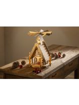 Bauplan selbst 12/2022 "Weihnachtspyramide"
