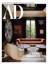 AD Architectural Digest B 5/2025 "Lenny Kravitz! Musik, Mode, Möbel: so lässig spielt der Rockstar in Paris auf der Klaviatur des internationalen Designs"