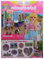Playmobil Pink 9/2023 "Extra: Shopping-Girl mit Hund + Glitzer-Tattoos"