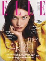 Elle 4/2026 "mehr FARBE! Von Sonnengelb bis Eisblau, solo oder in coolen Kombis - wir lieben die neuen Power Shades"