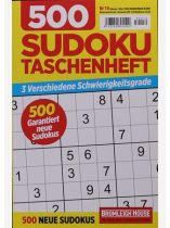 500 Sudoku Taschenheft 10/2025