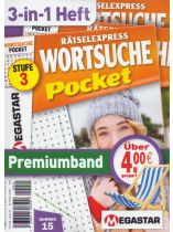Wortsuche Pocket PB 3in1 15/2026 "Über 4,00€ gespart"