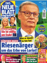 Das Neue Blatt 41/2026 "Riesenärger um das Erbe von Loriot"