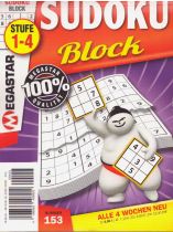 Megastar Sudoku Block 153/2026 "Stufe 1 bis 4"