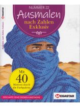 Ausmahlen nach Zahlen Exk 22/2026 "40 Motive mit Farbpalette"