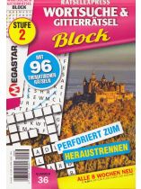 Wortsuche & Gitterrts Blo 36/2026 "96 thematische Rätsel"